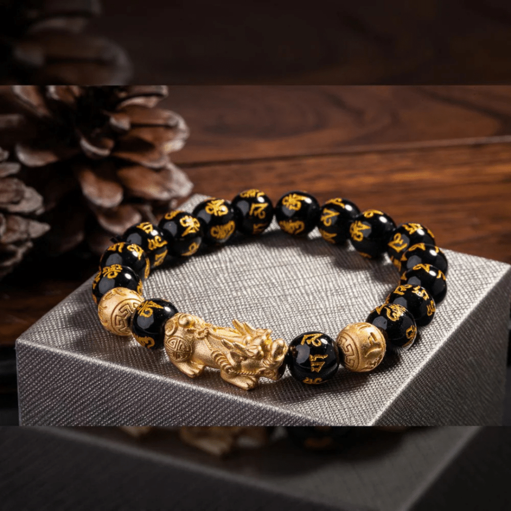Feng Shui Black Obsidian Wealth Bracelet Benefits
