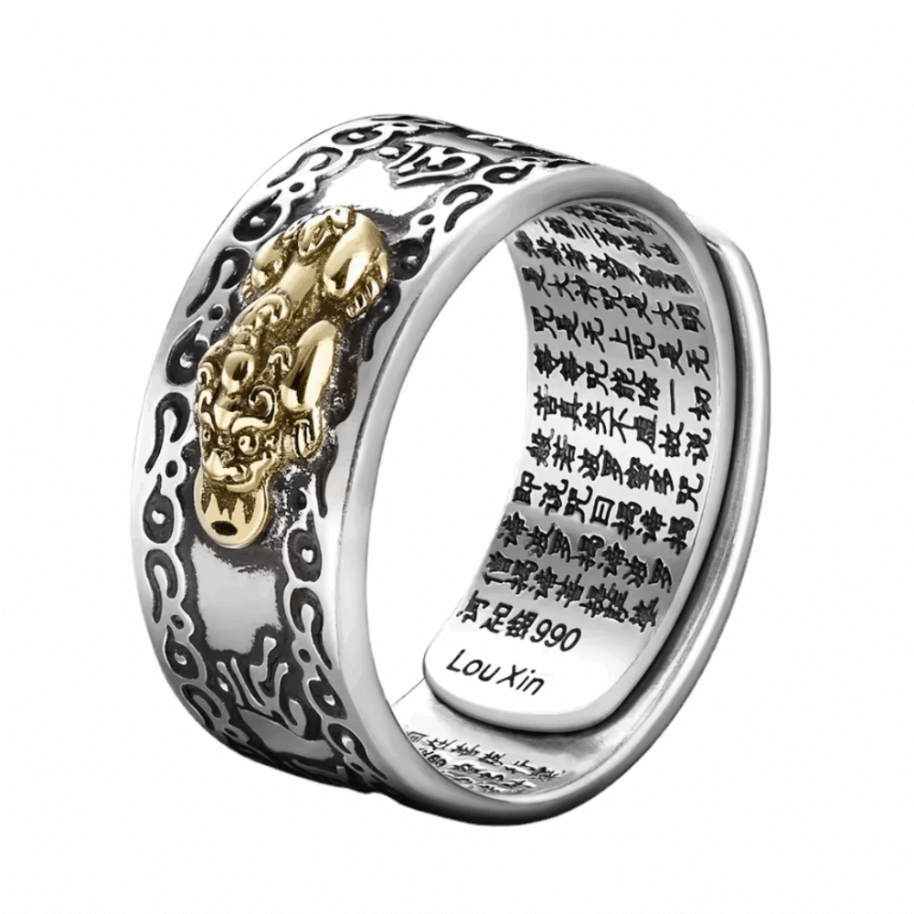Feng Shui Pixiu Mantra Ring (official Retailer) 2025
