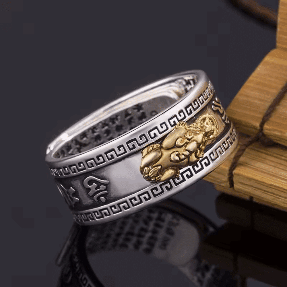 Feng Shui Pixiu Mantra Ring (official Retailer) 2025