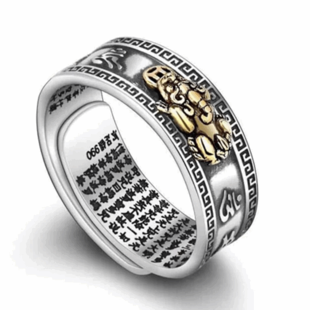 Feng Shui Pixiu Mantra Ring (official Retailer) 2025